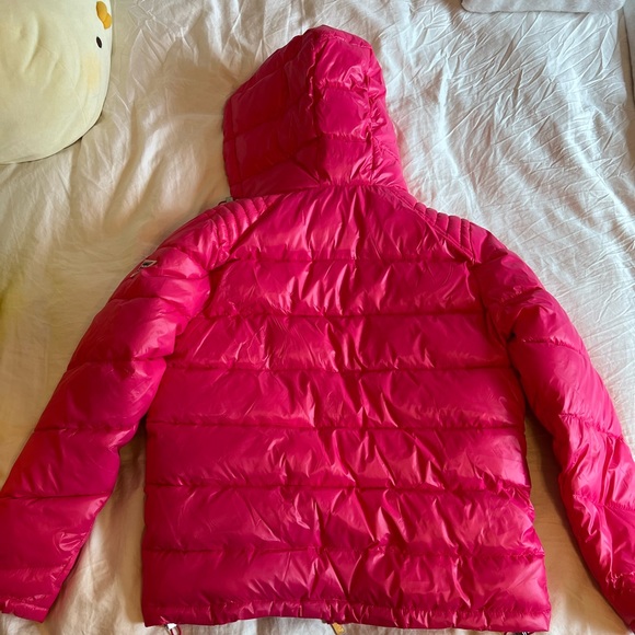 Guess Jackets & Coats Nwot Guess Pink Puffer Jacket Never Worn